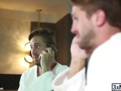 Desperate Colby Jansen fucked with Wesley Wood after breaking up with his bf