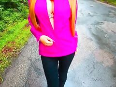 Outdoor Titdrop and Boobs Reveal Compilation - Slavic Fun #39
