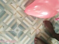 Balloons Bathroom Stockings legs