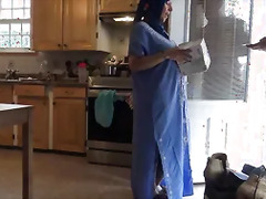 Real Amateur Cheating Wife Gives Rimjob To 18 Year Old Delivery Guy