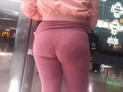 Pink airport booty