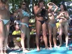 BIKINI CONTEST AT NUDIST RESORT WHERE EVERYONE GETS NAKED