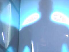 Mandy Rational and Brooke Banner in stokings have a three high