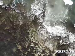 Everyone feels safe on the beech with gorgeous beauties like these