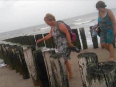 Woman looking at my dick