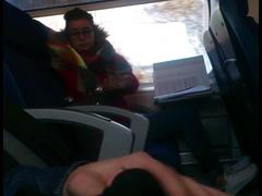 Flash bulge masturbation reactie