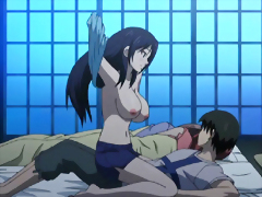 Bigboobs Japanese hentai coed hot riding cock