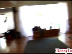 Donny Long splits huge tit milf sult cheating wife