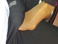 I Love Giving Pantyhose Footjobs