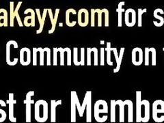 Cock Milker Nina Kayy Throat Banged By A Huge Ebony Dick!