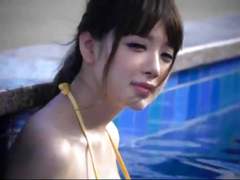 Rion - lthe bed after the pool