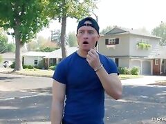 Brazzers: Bouncy Jog and Snog  with hot blonde Chantal Danielle