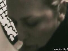 Quickie Blowjob in the Kitchen