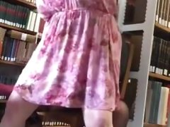 Ivy League Library girl on girl