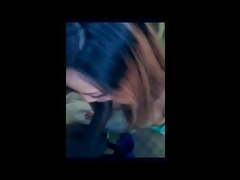 Dark meat asian mouth