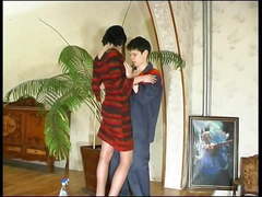 Mature russian and boy