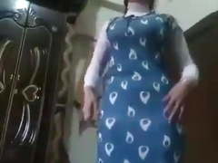 HIjabi girl stripping