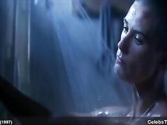 Busty celebs – Demi Moore nude in the shower