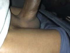 Adorable white teen sucking bbc