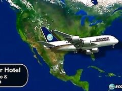 Katarina and Dominno are maid to please at Hooter Hotel.