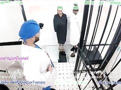 Become Doctor Tampa, Strip Search & Gyno Exam Spring Break Besties Aria Nicole & Angel Santana Florida's Busted Beaches