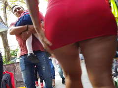 Big ass sexy miniskirt