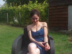 Lovely French Jewish MILF Outdoors