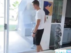 Amateur with ponytail Hayden Hennessy gets banged by her bros friend