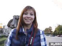 Porn Queen Alysa Gap's Anus stretched by a BBC In POV - Public sex