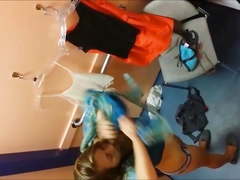 Hidden changing room