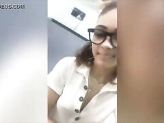 Innocent Laundry Mat Tease