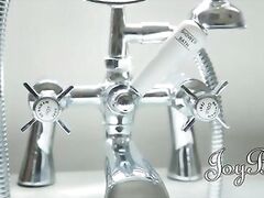 Tiffany prepping for a special evening