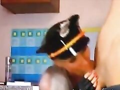 kinky blonde fucked in the ass on webcam 0