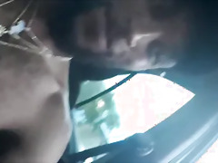 Caught getting head and car quickie