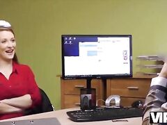 VIP4K. Agent screws busty redhead Isabella Lui because