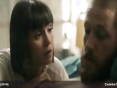 Nina Dobrev making love in black bra