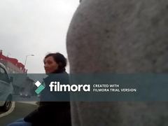 She dont stop watching my bulge and touch