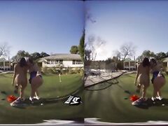 Hot Lesbian Sex With Lexi Belle and Jenna Sativa in Virtual Reality