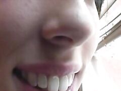 Beautiful Girl Look At Her Face And Do The Arousing Session