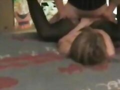 MILF fucking and looking into the camera