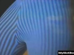 Melanie Moore and Persia line up for a chance to give this black