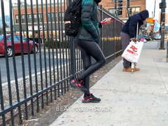 SLIM BEAUTY TEEN BLACK LEATHER PANTS