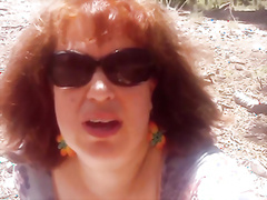 Attention Nature Lovers! Masturbating With A Pine Cone, Tit Fucking A Tree Branch During A Hiking Break In The Mountains!!