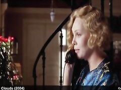 Charlize Theron & Penelope Cruz nude & domination sex movie