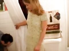 Plumber Lays Pipe Inside Brooke