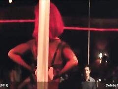 Salma Hayek exposed in underwear