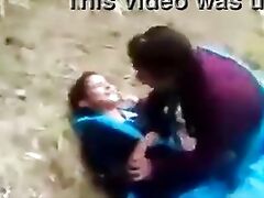 School Girls Fun together