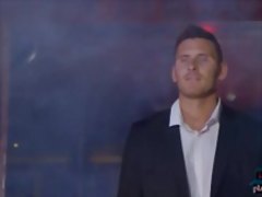 Amazing body stripper oral and fucking in the VIP room