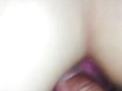 Horny ex-girlfriend having anus orgasm