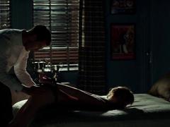 Soft slave is bent over and fucked on the table